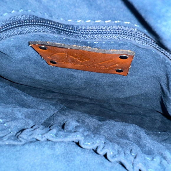 Patricia Nash Aria Vintage Satchel Bag With Handles - Picture 5 of 5